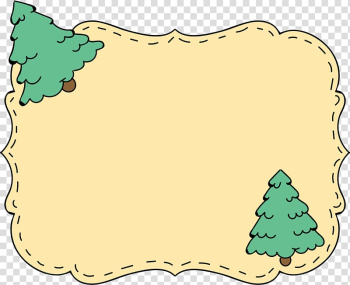 Christmas tree , Christmas tree text border label transparent background PNG clipart