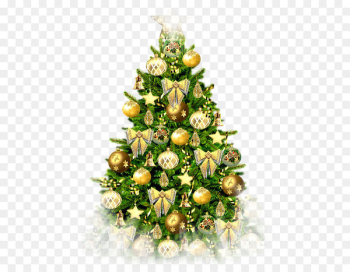 Christmas tree Clip art - Golden Christmas tree Christmas tree Clip art - Golden Christmas tree