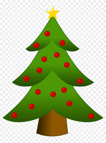 Christmas Tree Clipart 25, - Cute Christmas Tree Drawing