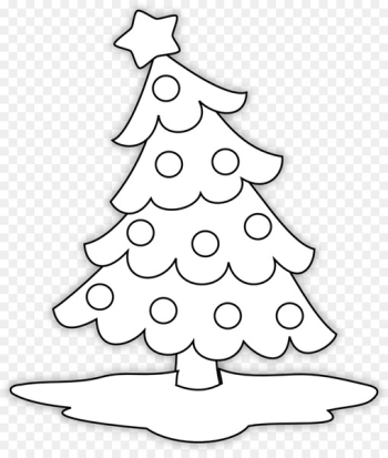 Christmas tree Digital stamp Christmas ornament Clip art - Stamp Design 