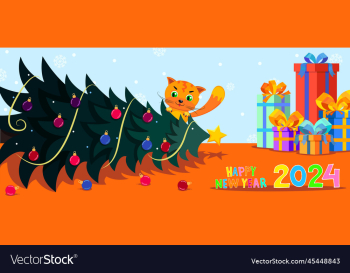 christmas tree felled by a cat christmas tree felled by a cat