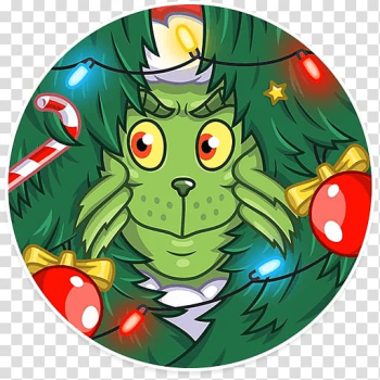 Christmas tree How the Grinch Stole Christmas! Santa Claus Christmas Day, christmas tree transparent background PNG clipart