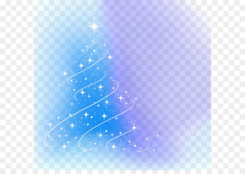 Christmas tree Light New Year Christmas decoration - Abstract Christmas tree light 