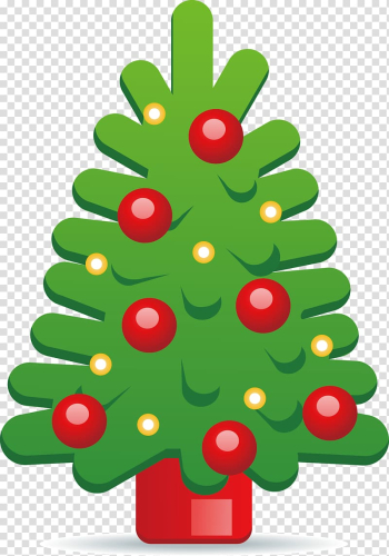 Christmas tree New Year tree, Christmas tree transparent background PNG clipart