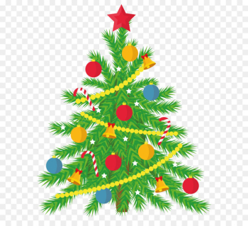 Christmas tree Santa Claus Christmas Day Vector graphics Holiday - christmas tree wallpaper 
