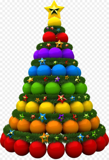 Christmas tree Santa Claus Christmas ornament Christmas Day Holiday - christmas tree outline 