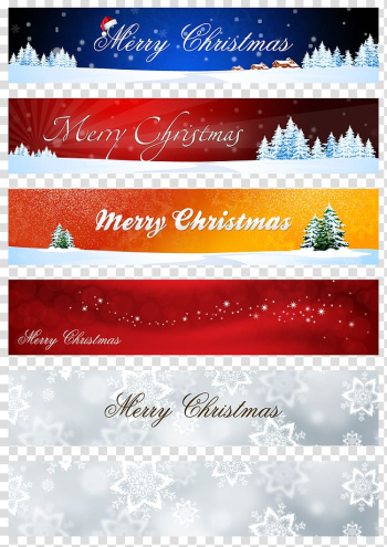 Christmas tree Santa Claus Greeting card, Christmas decorative painting transparent background PNG clipart