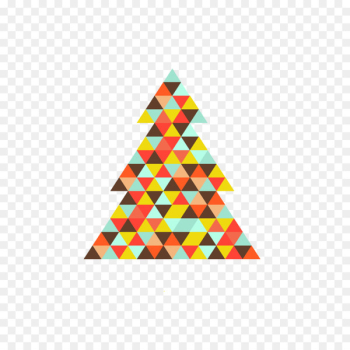 Christmas tree - Triangle Plaid Christmas Fun Christmas tree - Triangle Plaid Christmas Fun