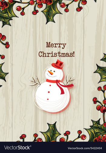 Christmas vector image Christmas vector image