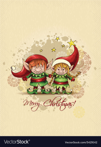 Christmas vector image Christmas vector image