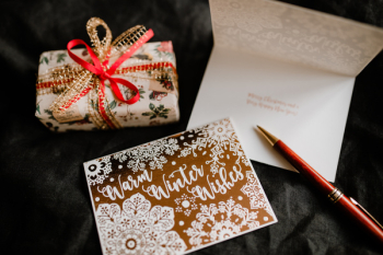Christmas wishes card Christmas wishes card