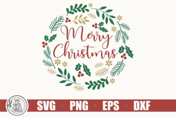 Christmas Wreath SVG, Merry Christmas svg Christmas Wreath SVG, Merry Christmas svg