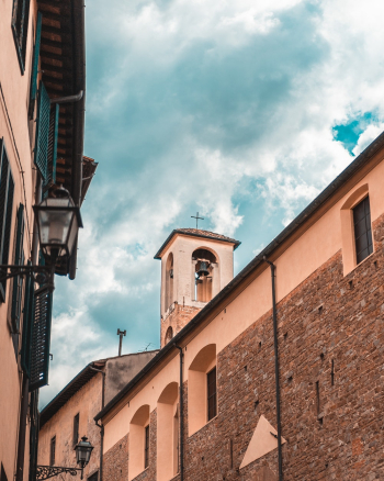 Church Building Under Cloudy Sky Church Building Under Cloudy Sky