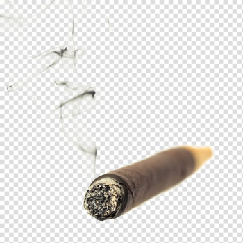 Cigar and smoke transparent background PNG clipart