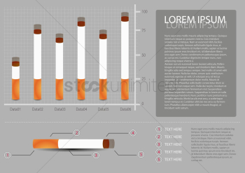 Cigarette infographic Cigarette infographic