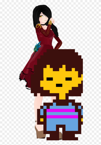 Cinder Fall And Frisk - Gif Sprite Undertale Frisk Clipart ...