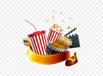 Cinema Film Royalty-free Illustration - Cinema popcorn necessary 