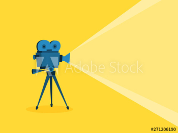 Cinema web banner concept Cinema web banner concept