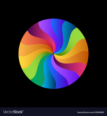 circle abstract colorful logo circle abstract colorful logo