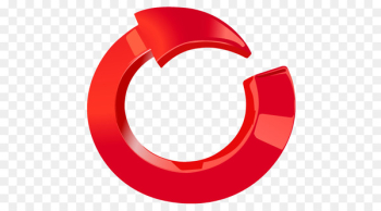 Circle & Arrow 3D Circle Red - red arrow Circle & Arrow 3D Circle Red - red arrow