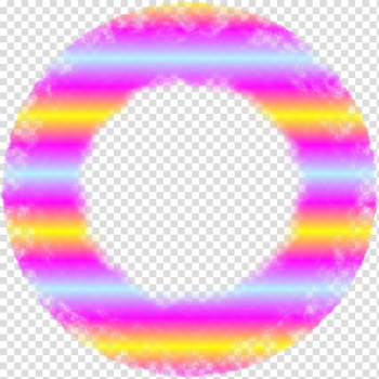 Circle Baptism , Multicolored ring transparent background PNG clipart