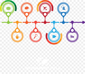 Circle Chart Infographic - Vector symmetrical ring chart Circle Chart Infographic - Vector symmetrical ring chart