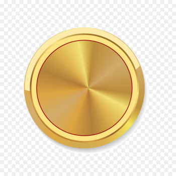 Circle Gold Disk - Golden atmosphere Medal Circle Gold Disk - Golden atmosphere Medal