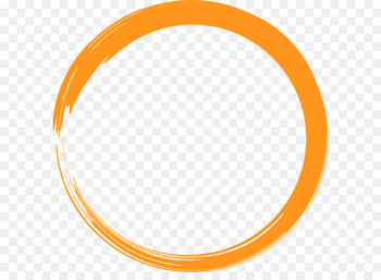 Circle Icon - Painted orange circle Circle Icon - Painted orange circle