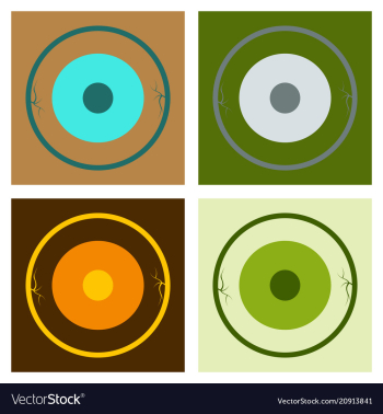 Circle neuron art neuron logo template creative vector image Circle neuron art neuron logo template creative vector image