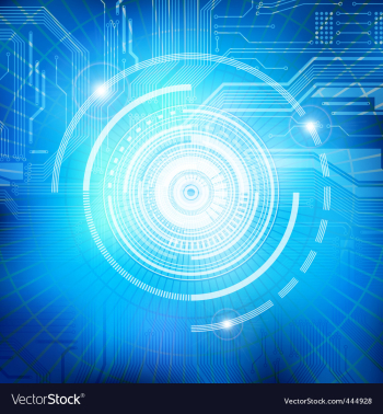 Circle vector image Circle vector image
