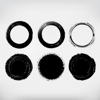 Circles hand painted collection Circles hand painted collection