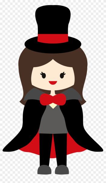 Circo - Clip Art Magician Girl