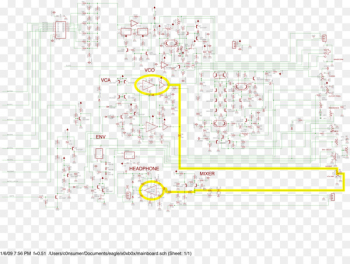 Circuit diagram Integrated Circuits & Chips Schematic Roland System-100M - album map 