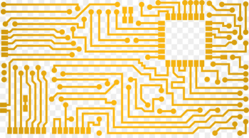 Circuit diagram Printed circuit board Electrical network Electronic circuit - Computer circuit board 