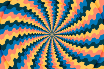 Circular psychedelic dynamic background Free Vector Circular psychedelic dynamic background Free Vector