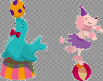 Circus Animals Transparent Background PNG Circus Animals Transparent Background PNG