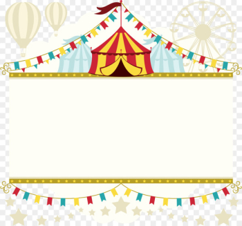 Circus Clown Party Poster Child - Vector circus tent Circus Clown Party Poster Child - Vector circus tent