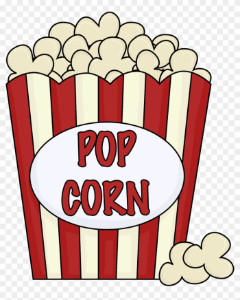 Circus Popcorn Clipart - Draw A Popcorn Bag