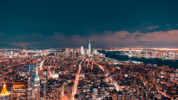 City Building at Night