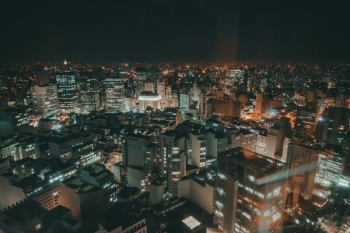 City Buildings during Nighttime City Buildings during Nighttime
