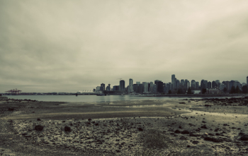 City Skyline and Ocean City Skyline and Ocean