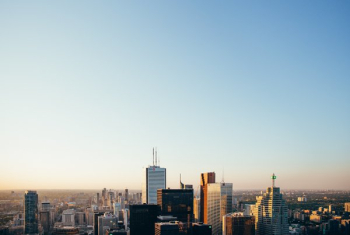 City Skyline Morning City Skyline Morning