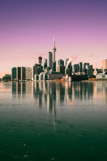 cityscape by water cityscape by water