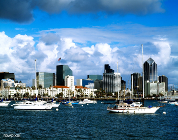 Cityscape of San Diego, California. Original .. | Free public domain photo - 433841