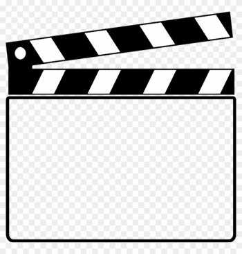 Clapper Board Clip Art Clipart - Clapper Board Clip Art