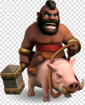 Clash Of Clans Hog Rider transparent PNG - StickPNG Clash Of Clans Hog Rider transparent PNG - StickPNG