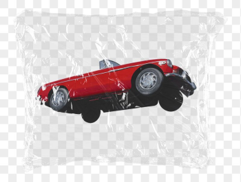 Classic car png plastic bag | Free PNG - rawpixel