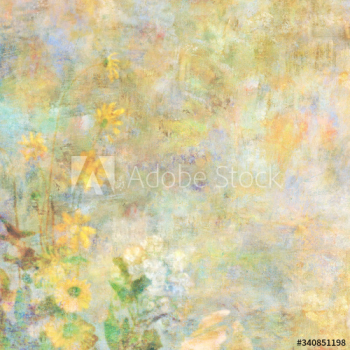 Classic floral design space Classic floral design space