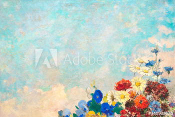 Classic floral design space Classic floral design space