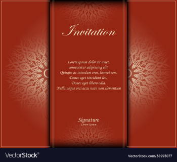 classic mandala background invitation classic mandala background invitation